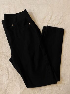 Michael Kors Black Strech Jeggings size L
